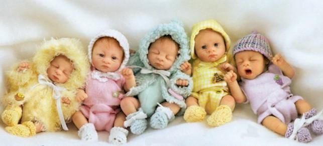 ashton drake mini baby dolls